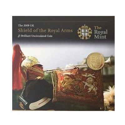 2009 BU £1 Coin Pack - Shield of the Royal Arms